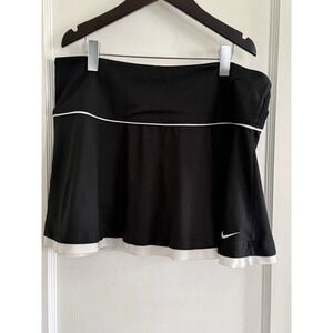 Nike Dri-Fit Active Skort Size M Medium Black